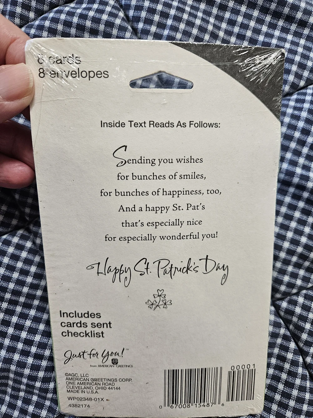 American Greetings pack st